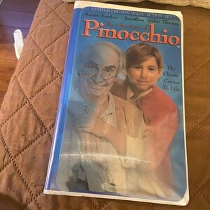 The Adventures of Pinocchio VHS Tape